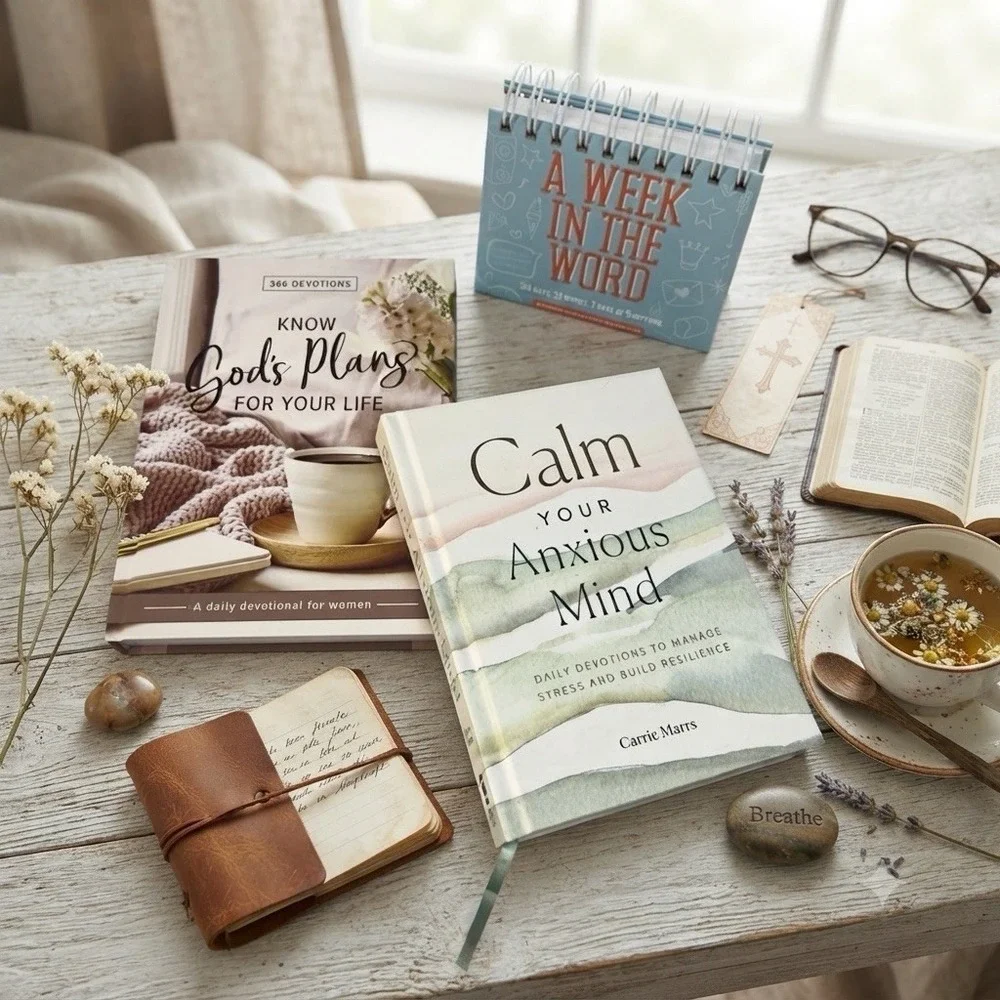 Christian Set/3 Non-Fiction Devotion Set Inspirational God Self Help Books Guide
